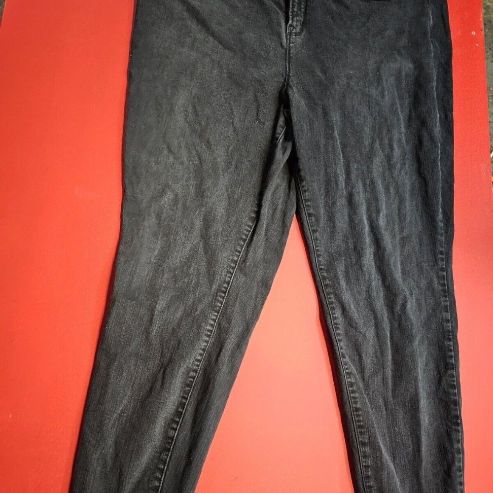 Torrid Skinny Jeans Womens 24 Regular Blue Denim Dark Wash High Rise Zip Fly